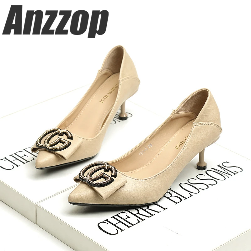 High-heeled shoes female 2019 spring new luxury wild summer fine with professional sexy atmosphere banquet pointed brand shoes
High-heeled shoes female 2019 spring new luxury wild summer fine with professional sexy atmosphere banquet pointed brand shoes