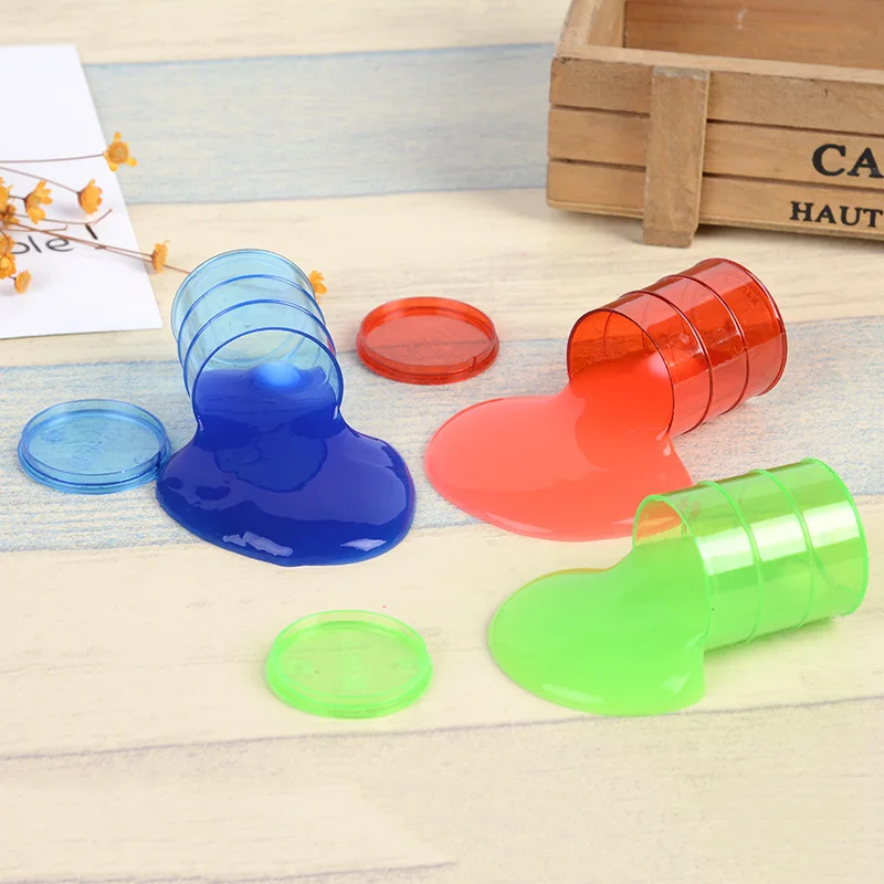 Nouveau Barrel O Slime blague Trick Party Favors blague gag de jouets anniversaire Jouer