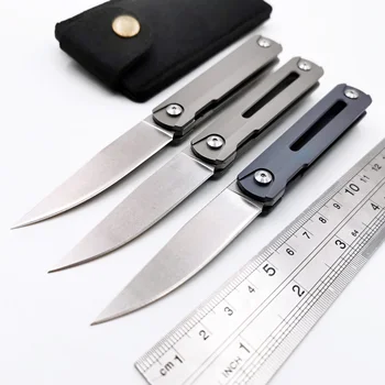JSSQ Folding Pocket Knife S35VN Blade Titanium Handle Army Outdoor Camping Survival Diving Knives Hunting Tactical EDC Tools
JSSQ Folding Pocket Knife S35VN Blade Titanium Handle Army Outdoor Camping Survival Diving Knives Hunting Tactical EDC Tools