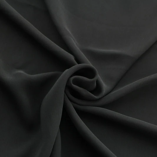 10momme plain black slight sheer 100% silk Georgette fabric silk crepe 10momme 45" width by yard,SCG038
10momme plain black slight sheer 100% silk Georgette fabric silk crepe 10momme 45" width by yard,SCG038