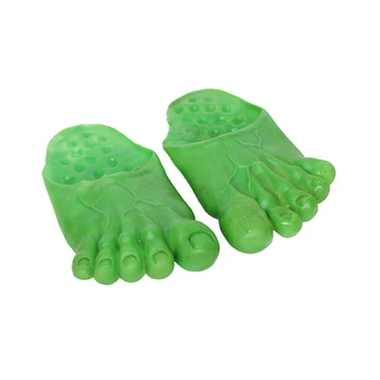 27cm Hulk Slippers new soft bottom male big foot slippers party shoes funny Halloween shoescover show cosplay props
27cm Hulk Slippers new soft bottom male big foot slippers party shoes funny Halloween shoescover show cosplay props