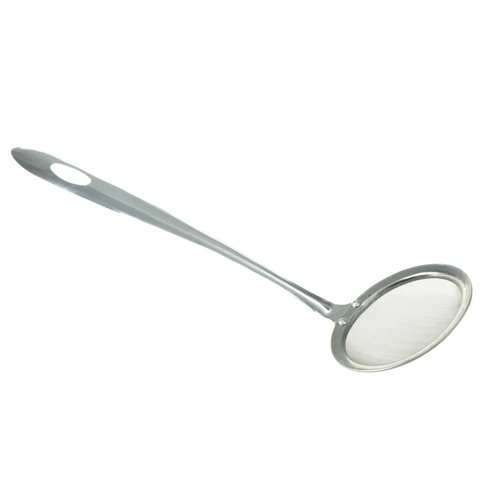 Oil Spoon Fine Mesh Colander Sifter Sieve Kitchen Portable Vegetable Strainer Stainless Steel Colander Filter
Oil Spoon Fine Mesh Colander Sifter Sieve Kitchen Portable Vegetable Strainer Stainless Steel Colander Filter