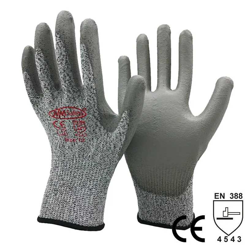 NMSafety Security Protection Wear Safety Working with HPPE Cut Resistant Household Food Grade 5 Level Protection Safety Gloves
NMSafety Security Protection Wear Safety Working with HPPE Cut Resistant Household Food Grade 5 Level Protection Safety Gloves