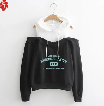 Riverdale 2018 Fashion Hoodies Women Long Sleeve Off-Shoulder Hooded Sweatshirts Popular TV series Printed New Style Clothes
Riverdale 2018 Fashion Hoodies Women Long Sleeve Off-Shoulder Hooded Sweatshirts Popular TV series Printed New Style Clothes