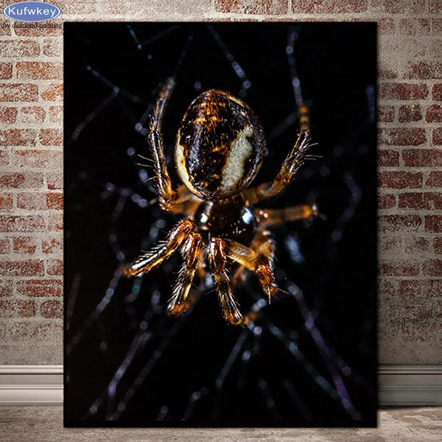 Full square/Round drill Diamond embroidery Animal Spider 5D DIY diamond Painting Cross Stitch Rhinestones Decoration Mosaic art
Full square/Round drill Diamond embroidery Animal Spider 5D DIY diamond Painting Cross Stitch Rhinestones Decoration Mosaic art