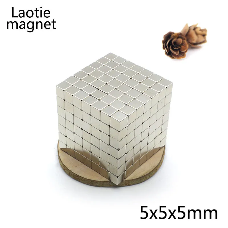 125Pcs 5x5x5 Block Neodymium Magnet Buck Cube 5mm Super Strong Powerful DIY Puzzle Magnetic Magnets Permanent NdFeB Square
125Pcs 5x5x5 Block Neodymium Magnet Buck Cube 5mm Super Strong Powerful DIY Puzzle Magnetic Magnets Permanent NdFeB Square
