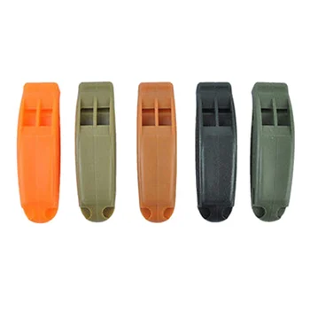 2pcs Double-Frequency Whistle Outdoor Survival Lifesaving whistle Safety Camping Emergency Whistle Random Color
2pcs Double-Frequency Whistle Outdoor Survival Lifesaving whistle Safety Camping Emergency Whistle Random Color