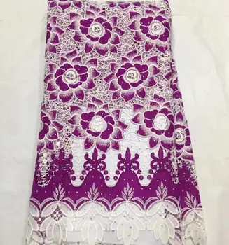 African Tulle lace fabric 2019 high quality Rhinestones Guipure Lace Fabric Embroidery Cord Lace Fabric For Women Dress ML7915
African Tulle lace fabric 2019 high quality Rhinestones Guipure Lace Fabric Embroidery Cord Lace Fabric For Women Dress ML7915