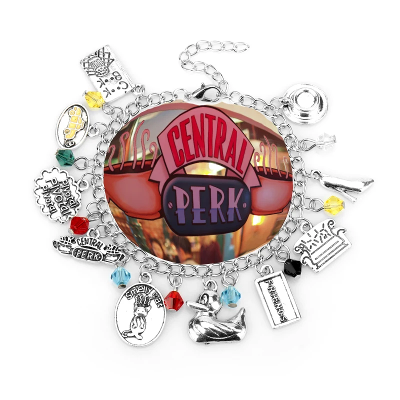 HEYu Friends Jewelry Central Perk Coffee Time Charm Bracelets For Women Friend Chat Wristband
HEYu Friends Jewelry Central Perk Coffee Time Charm Bracelets For Women Friend Chat Wristband