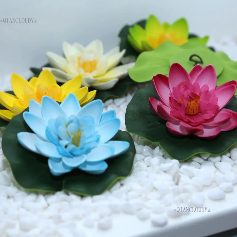 10 pieces Artificial fake Lotus flowers Water lotus leaf Lily Floating Pool Pond flowers Plants DIY Wedding Decoration B98
10 pieces Artificial fake Lotus flowers Water lotus leaf Lily Floating Pool Pond flowers Plants DIY Wedding Decoration B98