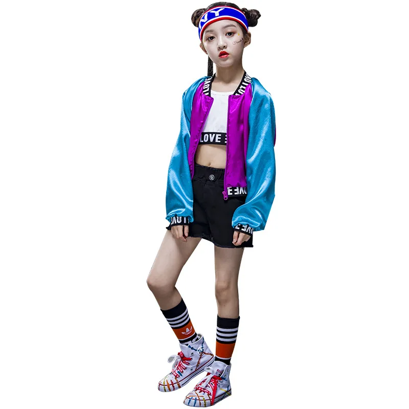 Children Girl hip Hop Jazz Costume Modern Ballroom Dance Wear Clothing Kids Sequined Sports Clothes For Girls 3PCS/SET
Children Girl hip Hop Jazz Costume Modern Ballroom Dance Wear Clothing Kids Sequined Sports Clothes For Girls 3PCS/SET