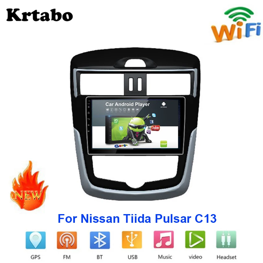 Car radio Android multimedia player For Nissan Tiida Pulsar C13 Car touch screen GPS Navigation Support Carplay Bluetooth
Car radio Android multimedia player For Nissan Tiida Pulsar C13 Car touch screen GPS Navigation Support Carplay Bluetooth