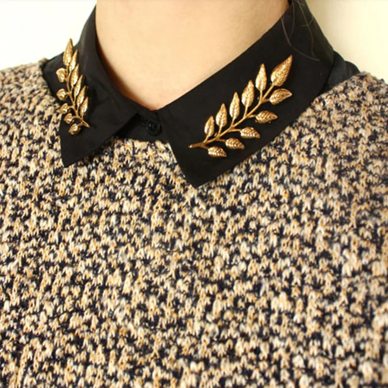 Korean Retro Brooch Leaf Shirt Suit Collar Pins Brooches Lapel Pin Enamel Pin Brooches For Women Pins Brooch Wholesale
Korean Retro Brooch Leaf Shirt Suit Collar Pins Brooches Lapel Pin Enamel Pin Brooches For Women Pins Brooch Wholesale