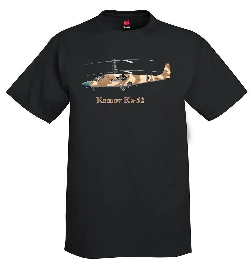 100% Cotton Print Mens Summer O-Neck Kamov Ka-52 Helicopter T-Shirt - Personalized Tee Shirt
100% Cotton Print Mens Summer O-Neck Kamov Ka-52 Helicopter T-Shirt - Personalized Tee Shirt