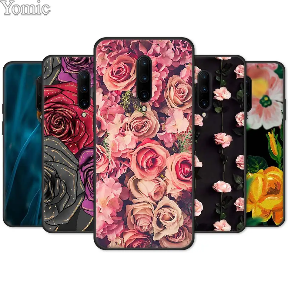Silicone Phone Case for Oneplus 7 7 Pro 6 6T 5T Soft Cover Shell for Oneplus 7 7Pro Rose peony flower plant Black Case
Silicone Phone Case for Oneplus 7 7 Pro 6 6T 5T Soft Cover Shell for Oneplus 7 7Pro Rose peony flower plant Black Case