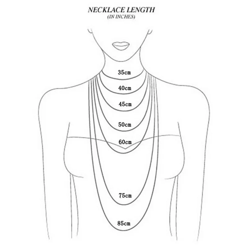 necklace size