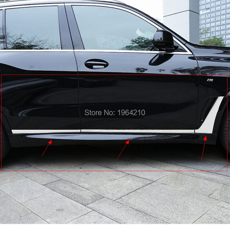 6Pcs Car Accessories Stainless Steel Side Exterior Door Body Molding Cover Trims Bumper Protector For BMW X5 G05 2019 2020
6Pcs Car Accessories Stainless Steel Side Exterior Door Body Molding Cover Trims Bumper Protector For BMW X5 G05 2019 2020