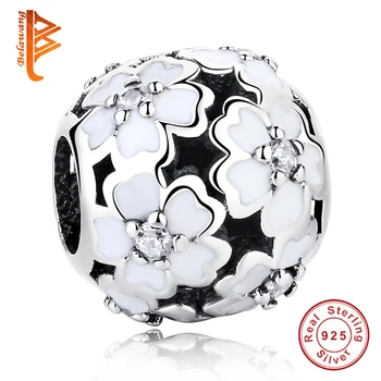 BELAWANG 100% 925 Sterling Silver Poetic Blooms Charm Beads Fit Original BW Bracelet Authentic Luxury DIY Jewelry Gift
BELAWANG 100% 925 Sterling Silver Poetic Blooms Charm Beads Fit Original BW Bracelet Authentic Luxury DIY Jewelry Gift