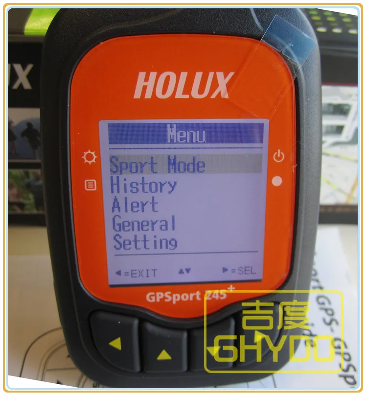 

Holux Outdoor sports Bicycle bike handheld GPS receiver GPSport 245+ GR-245+ waterproof display time speed latitude longitude