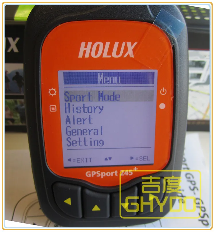 Holux Outdoor sports Bicycle bike handheld GPS receiver GPSport 245+ GR-245+ waterproof display time speed latitude longitude
Holux Outdoor sports Bicycle bike handheld GPS receiver GPSport 245+ GR-245+ waterproof display time speed latitude longitude