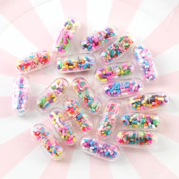 10PC 24mm Colorful Transparent Plastic Capsule Polymer Clay Charms Pendant Finding For Hair Jewelry Accessories Earring Charms
10PC 24mm Colorful Transparent Plastic Capsule Polymer Clay Charms Pendant Finding For Hair Jewelry Accessories Earring Charms