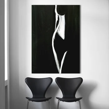 HDARTISAN Wall Art Pictures For Living Room Home Decor Modern Nude Painting Female Form Black White Canvas Art Painting No Frame
HDARTISAN Wall Art Pictures For Living Room Home Decor Modern Nude Painting Female Form Black White Canvas Art Painting No Frame