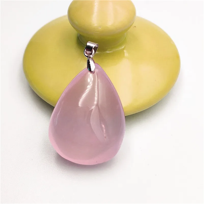 Rose Quartz Pendant Clear Mozambique (5)