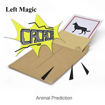 Animal Prediction Danger Card Magic Trick Set Close Up Street Card Props Prediction Magic Toys For Children G82994
Animal Prediction Danger Card Magic Trick Set Close Up Street Card Props Prediction Magic Toys For Children G82994