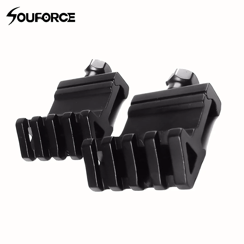 2Pcs Aluminum alloy 45 Degree Black Metal Mount Tactical 20mm Picatinny Rail Rifle Base Fit for 20mm Weaver and Picatinny Rail
2Pcs Aluminum alloy 45 Degree Black Metal Mount Tactical 20mm Picatinny Rail Rifle Base Fit for 20mm Weaver and Picatinny Rail