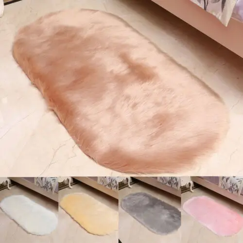Faroot Fluffy Rug Anti-Skid Wool Sheepskin Shaggy Area RugFaux Fur Non Slip Warm Hairy Bedroom Seat Home Carpet Floor Mats
Faroot Fluffy Rug Anti-Skid Wool Sheepskin Shaggy Area RugFaux Fur Non Slip Warm Hairy Bedroom Seat Home Carpet Floor Mats