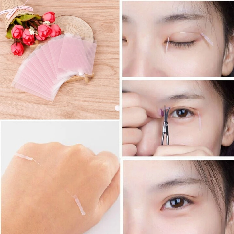 50Pcs Invisible Fiber Double Eyelid Adhesive Sticker Tape Technical Eye Tapes TONG7
50Pcs Invisible Fiber Double Eyelid Adhesive Sticker Tape Technical Eye Tapes TONG7