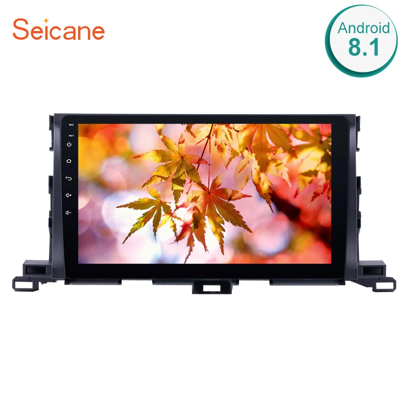 Seicane 10,1 "2Din Android 8,1 Автомобильный GPS мультимедийный плеер автомобильное радио для 2015 Toyota Highlander мультимедийный плеер Wifi головное устройство
Seicane 10,1 "2Din Android 8,1 Автомобильный GPS мультимедийный плеер автомобильное радио для 2015 Toyota Highlander мультимедийный плеер Wifi головное устройство