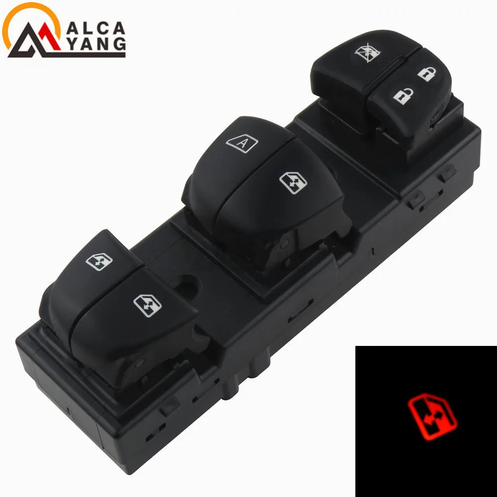 High Quality Main Power Window Switch For Nissan Qashqai/Altima/Sylphy/Tiida/X-Trail Auto Window Control Switch
High Quality Main Power Window Switch For Nissan Qashqai/Altima/Sylphy/Tiida/X-Trail Auto Window Control Switch