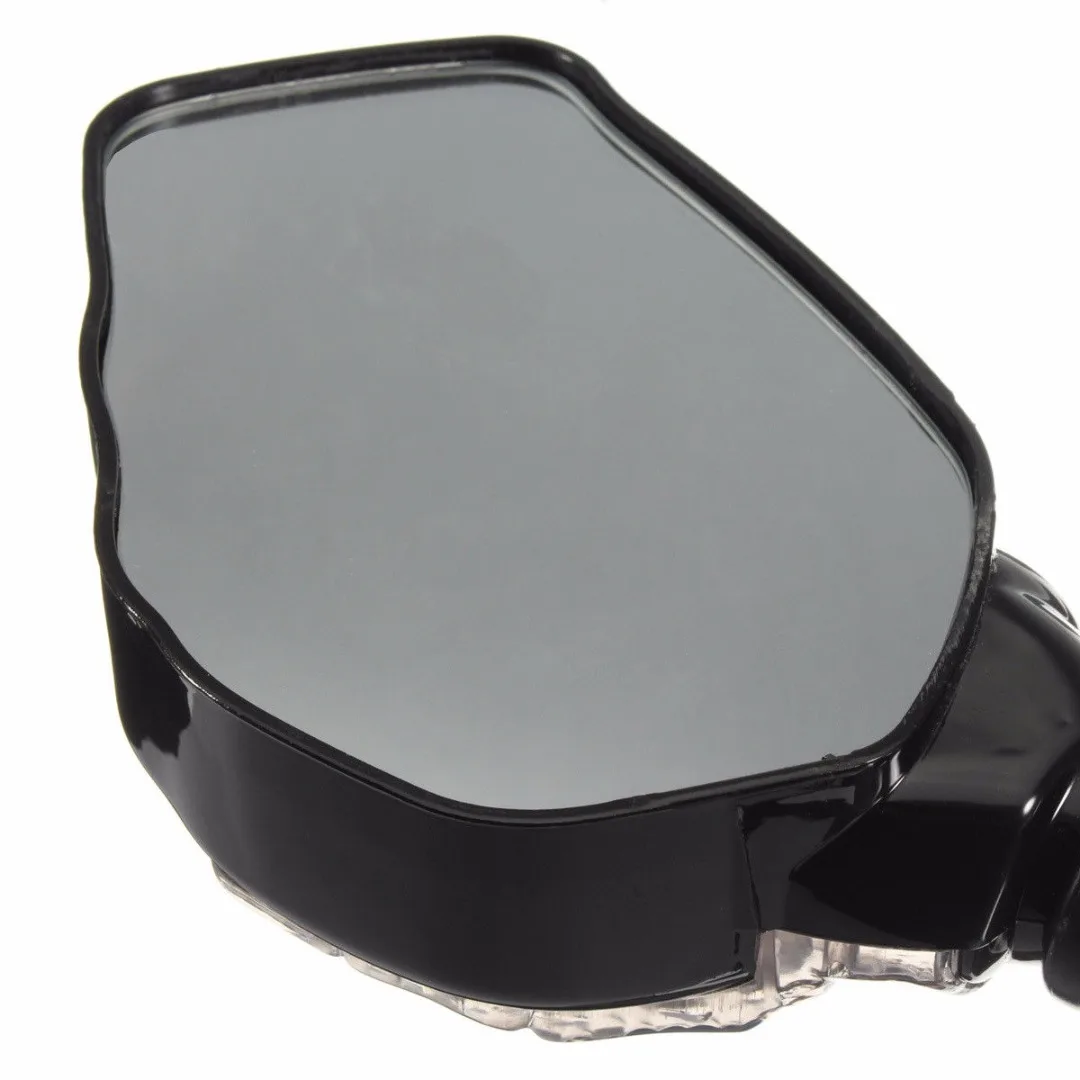 2PCS/set Skull Hand LED Turn Signal Integrated Rearview Mirror For Motorcycle