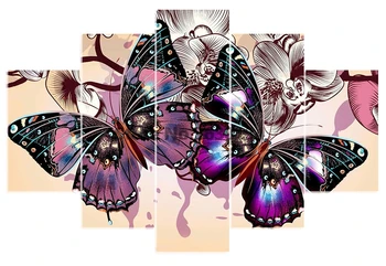 New 5D DIY Diamond Painting Cross Stitch Kits Diamond Embroidery Full Square/Round Diamond Mosaic Needlework Butterfly 5pcs/set
New 5D DIY Diamond Painting Cross Stitch Kits Diamond Embroidery Full Square/Round Diamond Mosaic Needlework Butterfly 5pcs/set