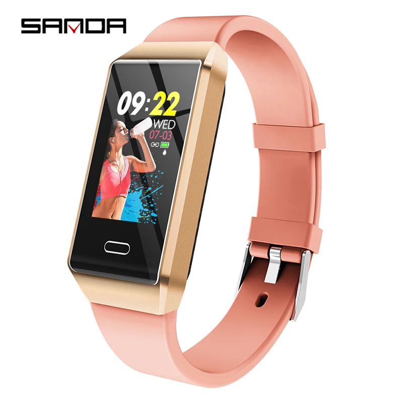 Luxury Silicone Smart Watch Women Bluetooth Heart Rate Monitor Blood Pressure Fitness Tracker Ladies Smartwatch For IOS Android
Luxury Silicone Smart Watch Women Bluetooth Heart Rate Monitor Blood Pressure Fitness Tracker Ladies Smartwatch For IOS Android
