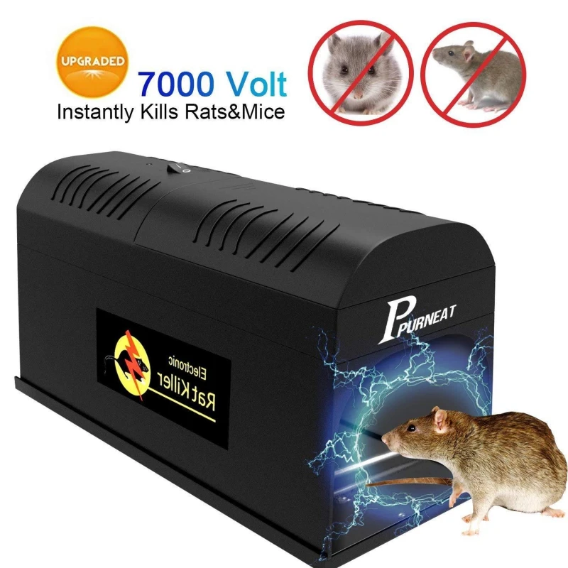 Household US Electronic Mouse Trap Control Rat Killer Pest Electric Zapper Rodent Mousetrap New Arrival
Household US Electronic Mouse Trap Control Rat Killer Pest Electric Zapper Rodent Mousetrap New Arrival