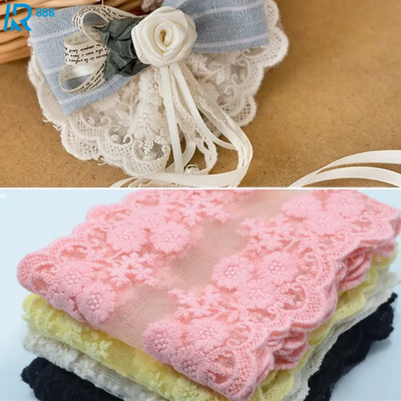 Kewgarden 10cm Flowers Lace Chiffon Yarn Ribbon DIY Accessories Tape Handmade Yarns 2yards/lot
Kewgarden 10cm Flowers Lace Chiffon Yarn Ribbon DIY Accessories Tape Handmade Yarns 2yards/lot