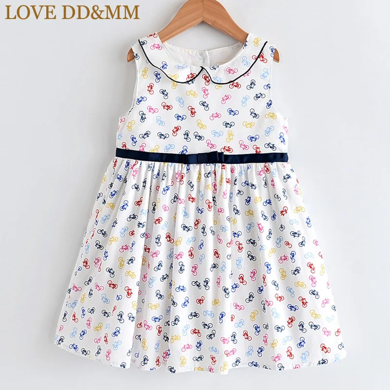 LOVE DD&MM Girls Dresses 2019 Summer New Children's Wear Girls Sweet Full Print Small Bicycle Doll Collar Sleeveless Vest Dress
LOVE DD&MM Girls Dresses 2019 Summer New Children's Wear Girls Sweet Full Print Small Bicycle Doll Collar Sleeveless Vest Dress