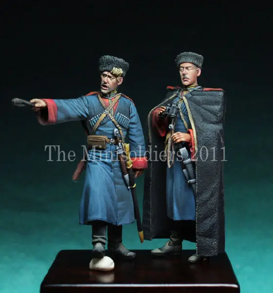 New Unassembled 1/ 35 COSSACKS SOVIET soldiers Resin Kit DIY Toys Unpainted kits