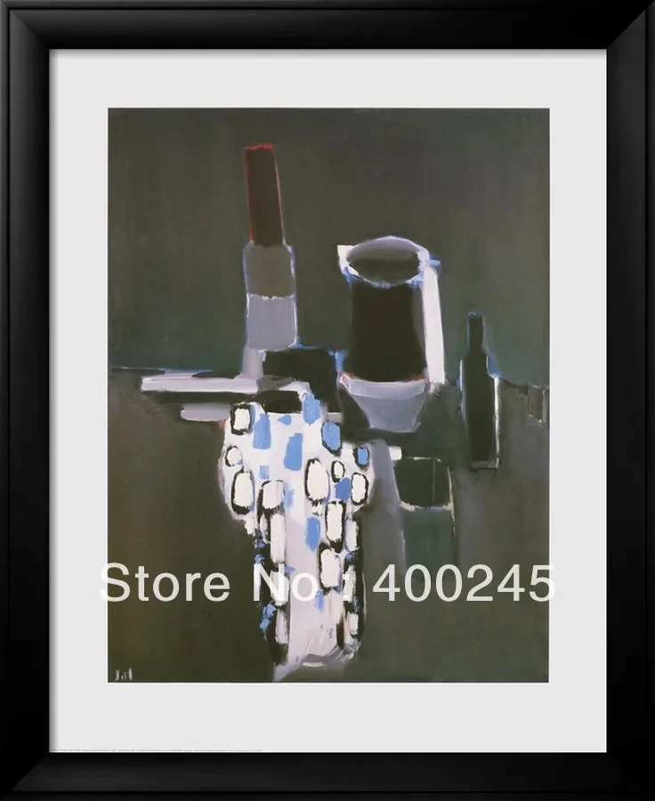High quality art oil on Canvas Abstract still life Painting Hand painted Dish Pots and Bottles By Nicolas De Stael Free Shipping
High quality art oil on Canvas Abstract still life Painting Hand painted Dish Pots and Bottles By Nicolas De Stael Free Shipping