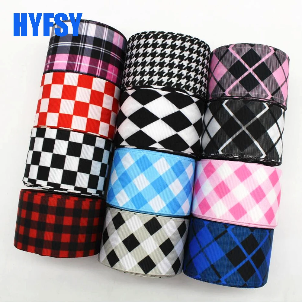 hyfsy 10099 1 '25 mm 1-1/2 38mm 10 yards plaid ribbon DIY gift packaging headwear handmade materials Grosgrain ribbons belt
hyfsy 10099 1 '25 mm 1-1/2 38mm 10 yards plaid ribbon DIY gift packaging headwear handmade materials Grosgrain ribbons belt
