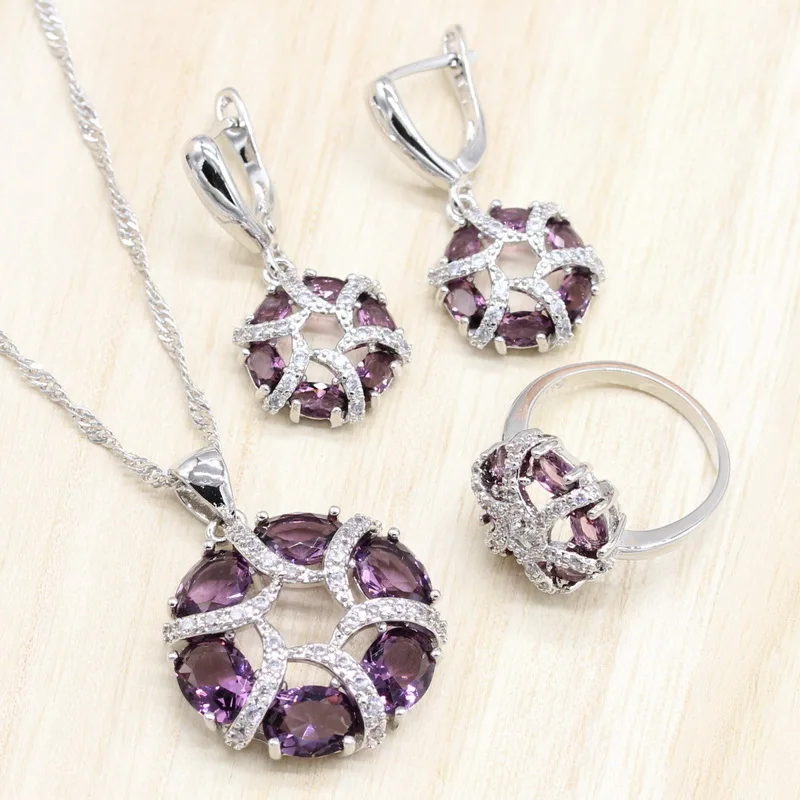 Zirconia Bridal Women Jewelry Sets Stone Earrings Wedding 925 Sterling Silver Jewelry Ring Pendant Necklace Set Gift Box
Zirconia Bridal Women Jewelry Sets Stone Earrings Wedding 925 Sterling Silver Jewelry Ring Pendant Necklace Set Gift Box