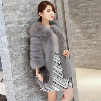 2017 new autumn and winter fashion style imitation fox fur grass female coat long paragraph fox fur fur coat
2017 new autumn and winter fashion style imitation fox fur grass female coat long paragraph fox fur fur coat
