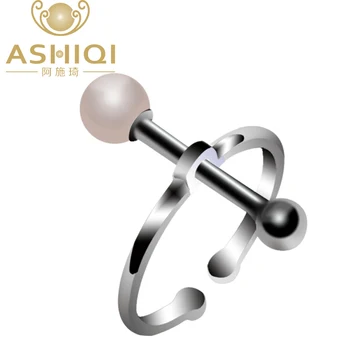 ASHIQI Solid 925 Sterling Silver ring women Natural Freshwater Pearl Rings Fashion Party Pearl jewelry GIFT
ASHIQI Solid 925 Sterling Silver ring women Natural Freshwater Pearl Rings Fashion Party Pearl jewelry GIFT