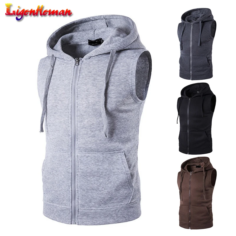 Fashion Spring Autumn Men Vest Jacket Hoodies Men's Sleeveless Hoody Sweatshirt Cardigans Jacket Fit Slim Casual Zipper Pocket
Fashion Spring Autumn Men Vest Jacket Hoodies Men's Sleeveless Hoody Sweatshirt Cardigans Jacket Fit Slim Casual Zipper Pocket