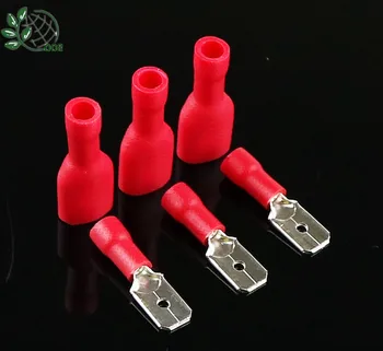 50pcs red flat FDFD+MDD Female+Male Spade Insulated Electrical Wiring Crimp Terminal Connector red
50pcs red flat FDFD+MDD Female+Male Spade Insulated Electrical Wiring Crimp Terminal Connector red