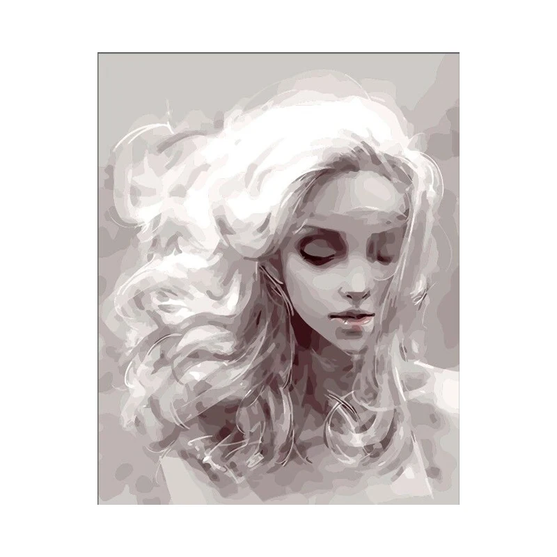 Digital Oil Painting On Canvas Decoration 40x50cm Frameless Beautiful Girl picture on wall acrylic paint by numbers szyh073
Digital Oil Painting On Canvas Decoration 40x50cm Frameless Beautiful Girl picture on wall acrylic paint by numbers szyh073