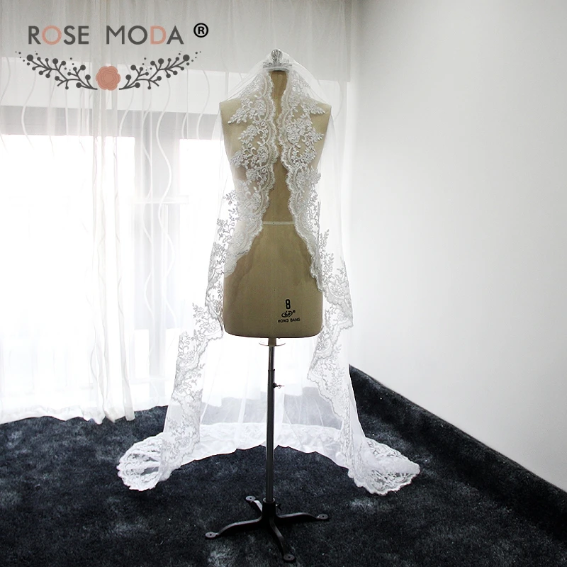 Custom Made 200cm Cathedral Veil with Lace Hem Soft Tulle Bridal Veil White Ivory 2M with Comb
Custom Made 200cm Cathedral Veil with Lace Hem Soft Tulle Bridal Veil White Ivory 2M with Comb