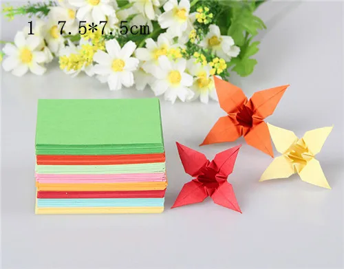2016 New 50 and 100 Sheets Origami Paper Double Sided Coloured Art Craft Square Assorted School Home Fun Decoration 3 Size
2016 New 50 and 100 Sheets Origami Paper Double Sided Coloured Art Craft Square Assorted School Home Fun Decoration 3 Size